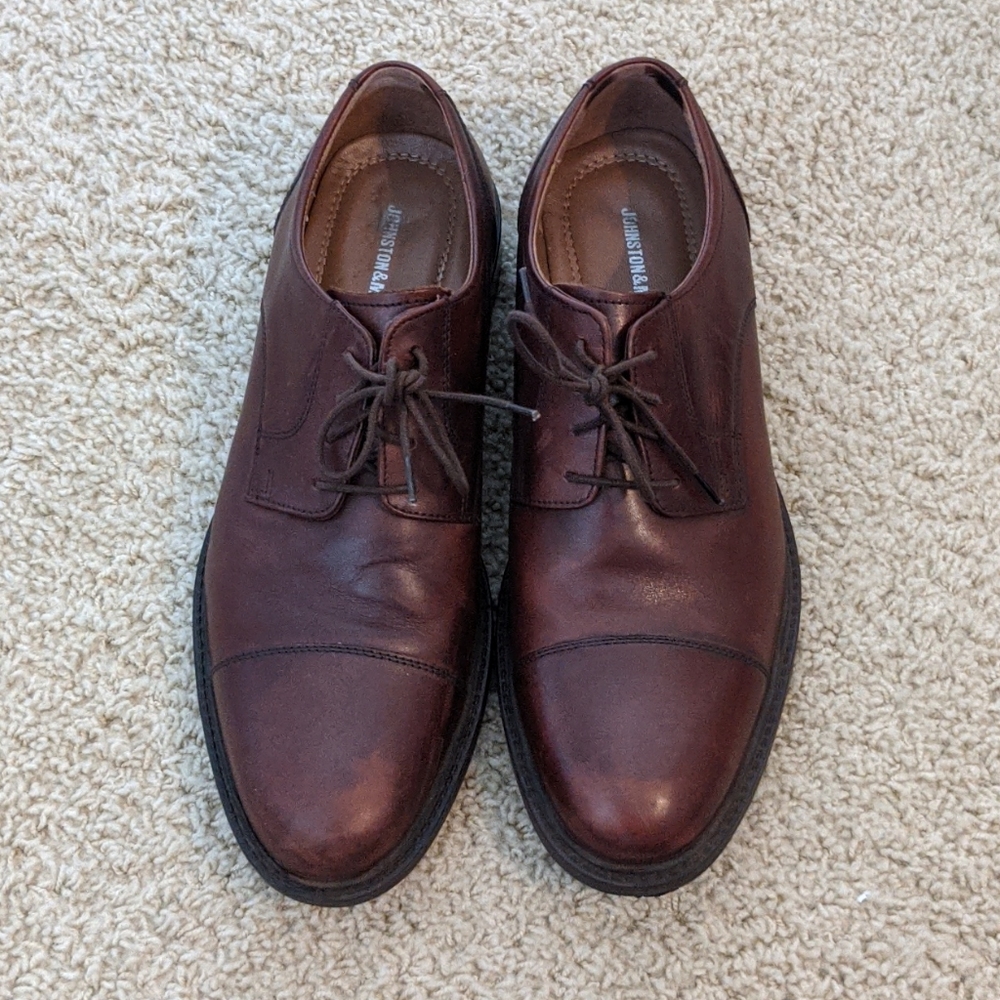 Johnston and Murphy Wine Dress Shoes in 12